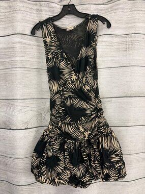 Plenty By Tracy Reese Drop Waist Bubble Hem Dress Size S